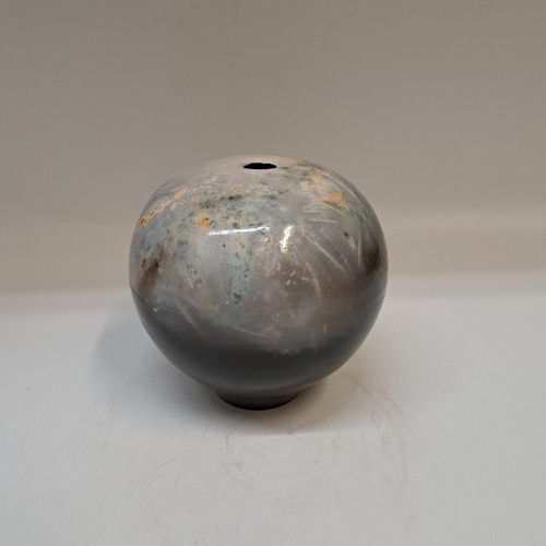 BS-056 Vessel Small Pot-Pit Fired 4x4 $60 at Hunter Wolff Gallery